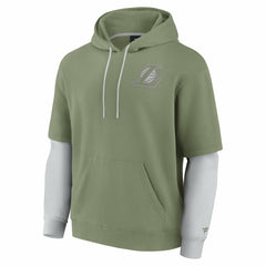 Los Angeles Lakers Elements Sleek Pullover Hoodie Olive - NBA