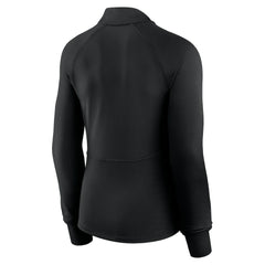 Philadelphia 76ers Women's Elements Match Raglan Quarter-Zip Top Black - NBA
