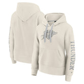 Oklahoma City Thunder Women's Elements Next Pullover Hoodie Cream - NBA