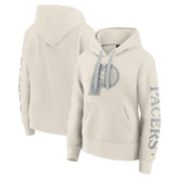 Indiana Pacers Women's Elements Next Pullover Hoodie Cream - NBA