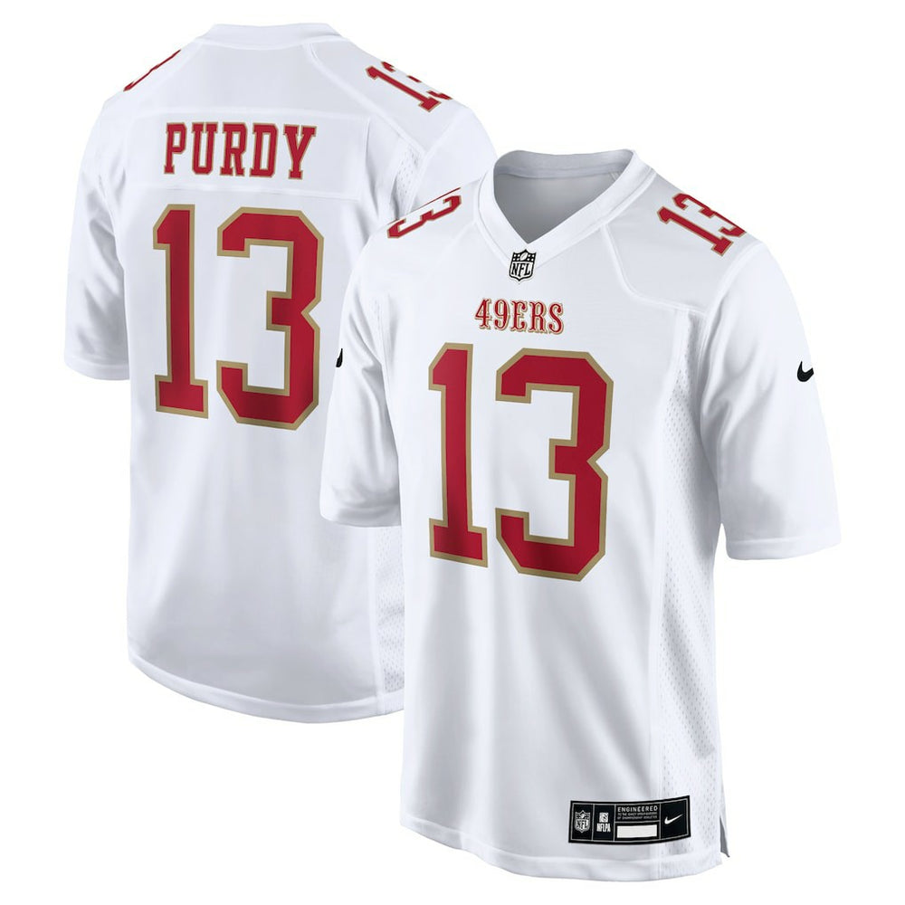 Brock Purdy San Francisco 49ers Fashion Game Jersey Tundra White | Nike for Sale