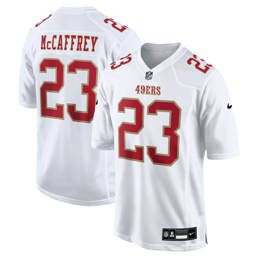 Christian McCaffrey San Francisco 49ers Fashion Game Jersey White | Nike for Sale