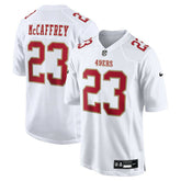 Christian McCaffrey San Francisco 49ers Fashion Game Jersey White | Nike for Sale