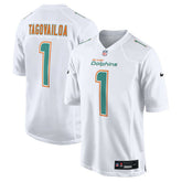 Tua Tagovailoa Miami Dolphins Fashion Game Jersey White | Nike for Sale