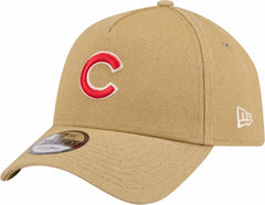 Chicago Cubs New Era Logo Essentials 9FORTY A-Frame Adjustable Hat - MLB