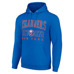 New York Islanders Starter Retro Graphic Pullover Hoodie - Royal - NHL