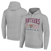 Florida Panthers Starter Graphic Pullover Hoodie - Heather Gray - NHL
