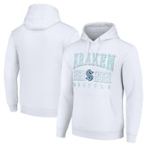 Seattle Kraken Starter Graphic Pullover Hoodie - White - NHL