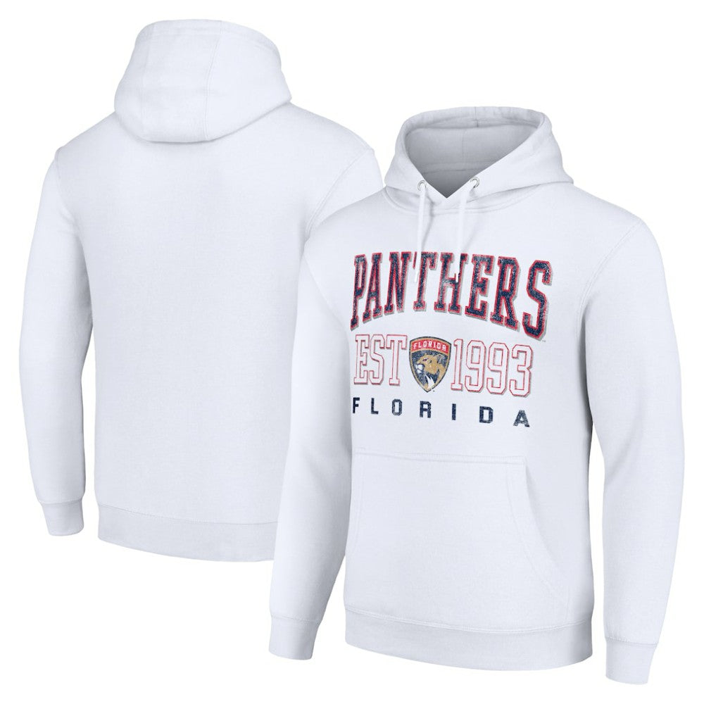 Florida Panthers Starter Graphic Pullover Hoodie - White - NHL