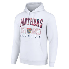 Florida Panthers Starter Graphic Pullover Hoodie - White - NHL
