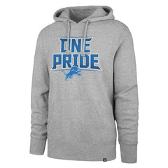 Detroit Lions '47 Regional Headline Pullover Hoodie Gray | 47 brand