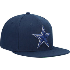 Dallas Cowboys Youth Team Ground Snapback Hat Navy | Mitchell & Ness