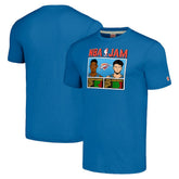 Shai Gilgeous-Alexander & Chet Holmgren Oklahoma City Thunder Homage Unisex NBA Jam Tri-Blend T-Shirt Blue - NBA