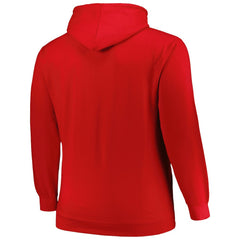 Chicago Bulls Hardwood Classics Big & Tall Pullover Hoodie Red - NBA