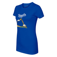 Kansas City Royals Tiny Turnip Women's Excavator T-Shirt - MLB