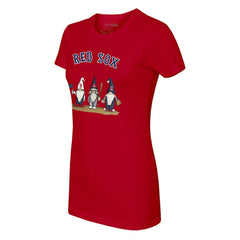 Boston Red Sox Tiny Turnip Women's Gnomes T-Shirt - MLB