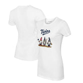 Minnesota Twins Tiny Turnip Women's Gnomes T-Shirt - MLB