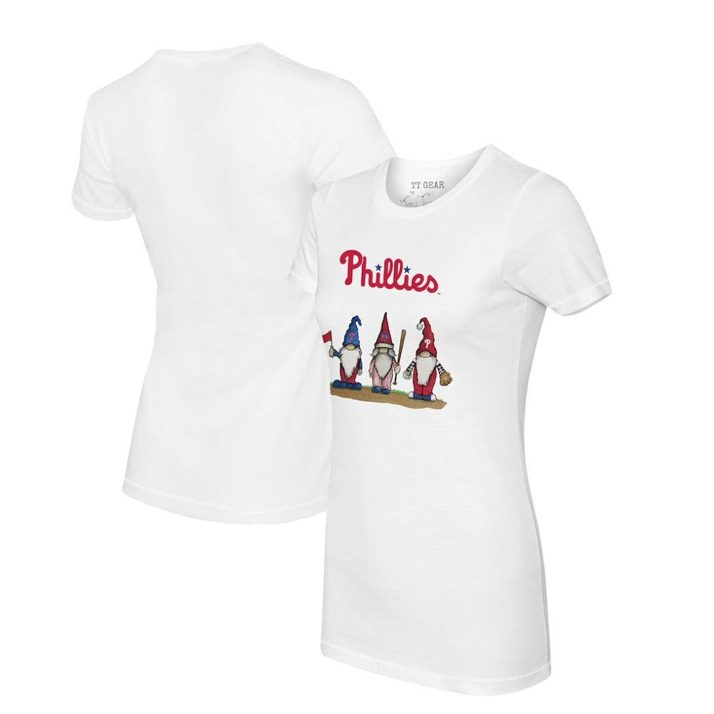 Philadelphia Phillies Tiny Turnip Women's Gnomes T-Shirt - MLB