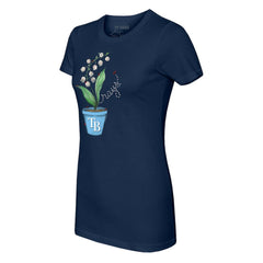 Tampa Bay Rays Tiny Turnip Women's Lilies & Ladybugs T-Shirt - MLB
