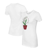 Los Angeles Angels Tiny Turnip Women's Lilies & Ladybugs T-Shirt - MLB
