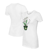 Athletics Tiny Turnip Women's Lilies & Ladybugs T-Shirt - MLB