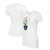Seattle Mariners Tiny Turnip Women's Lilies & Ladybugs T-Shirt - MLB