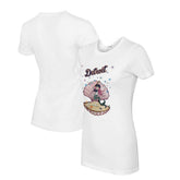 Detroit Tigers Tiny Turnip Women's Mermaid T-Shirt - MLB