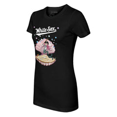 Chicago White Sox Tiny Turnip Women's Mermaid T-Shirt - MLB