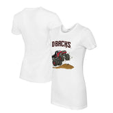 Arizona Diamondbacks Tiny Turnip Women's Monster Truck T-Shirt - MLB
