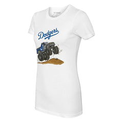 Los Angeles Dodgers Tiny Turnip Women's Monster Truck T-Shirt - MLB