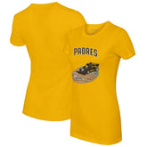 San Diego Padres Tiny Turnip Women's Race Car T-Shirt - MLB