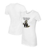 Colorado Rockies Tiny Turnip Women's Triceratops T-Shirt - MLB