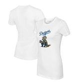 Los Angeles Dodgers Tiny Turnip Women's Triceratops T-Shirt - MLB