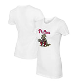 Philadelphia Phillies Tiny Turnip Women's Triceratops T-Shirt - MLB