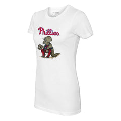 Philadelphia Phillies Tiny Turnip Women's Triceratops T-Shirt - MLB