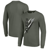 Dallas Stars Starter Color Scratch Long-Sleeve T-Shirt - Green - NHL