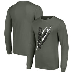 Dallas Stars Starter Color Scratch Long-Sleeve T-Shirt - Green - NHL