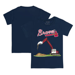 Atlanta Braves Tiny Turnip Youth Excavator T-Shirt - MLB