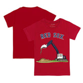 Boston Red Sox Tiny Turnip Youth Excavator T-Shirt - MLB