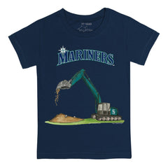 Seattle Mariners Tiny Turnip Youth Excavator T-Shirt - MLB