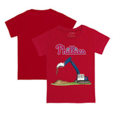 Philadelphia Phillies Tiny Turnip Youth Excavator T-Shirt - MLB