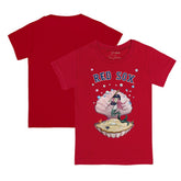 Boston Red Sox Tiny Turnip Youth Mermaid T-Shirt - MLB