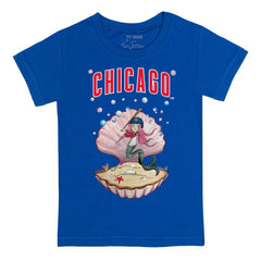 Chicago Cubs Tiny Turnip Youth Mermaid T-Shirt - MLB