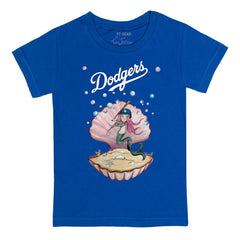 Los Angeles Dodgers Tiny Turnip Youth Mermaid T-Shirt - MLB