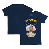 Milwaukee Brewers Tiny Turnip Youth Mermaid T-Shirt - MLB