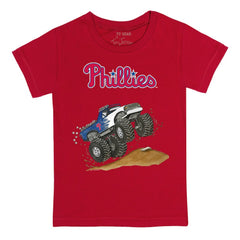 Philadelphia Phillies Tiny Turnip Youth Monster Truck T-Shirt - MLB