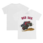 Boston Red Sox Tiny Turnip Youth Monster Truck T-Shirt - MLB