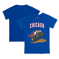 Chicago Cubs Tiny Turnip Youth Monster Truck T-Shirt - MLB