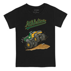 Athletics Tiny Turnip Youth Monster Truck T-Shirt - MLB