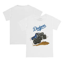 Los Angeles Dodgers Tiny Turnip Youth Monster Truck T-Shirt - MLB